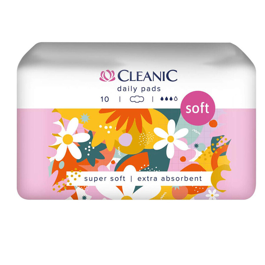 Прокладки гигиенические Cleanic дневные Soft №10: цены и характеристики