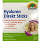Вітаміни Sunlife Hyaluron Direkt Sticks для покращенню стану шкіри, волосся та нігтів стіках №20 
