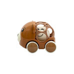 Игрушка-погремушка детская Baby Team 8414 Машинка-мишка: цены и характеристики