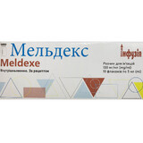 Мельдекс розчин для ін'єкцій 100 мг/мл у флаконах по 5 мл 10 шт 