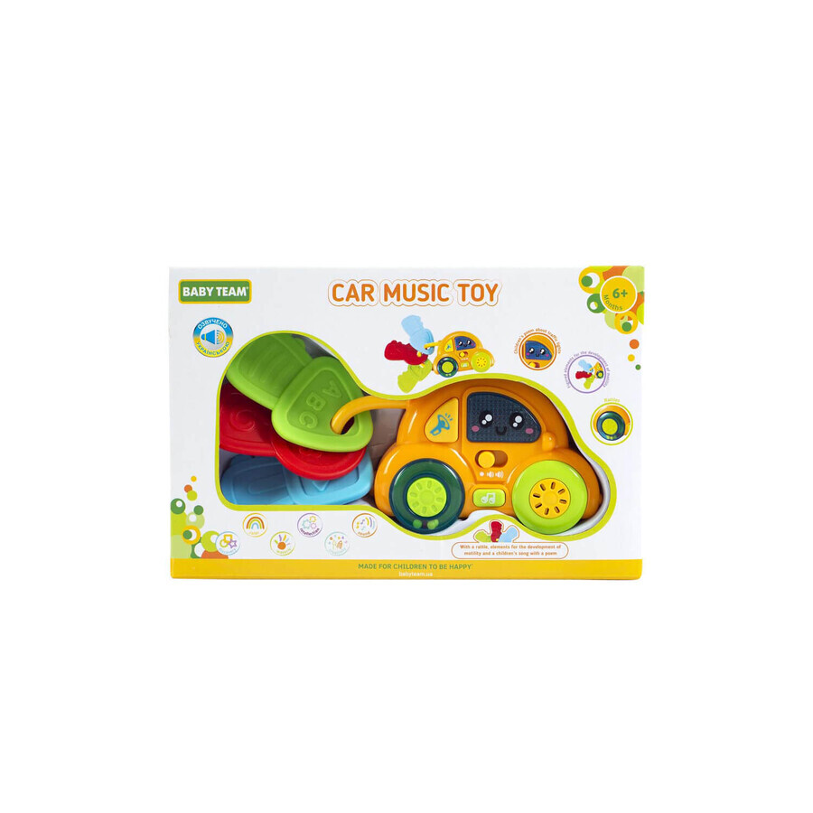 Игрушка детская музыкальная Baby Team 8642 Машинка : цены и характеристики