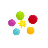 Набір іграшок для ванної, дитячий Baby Team 9009 М'ячики 6 шт