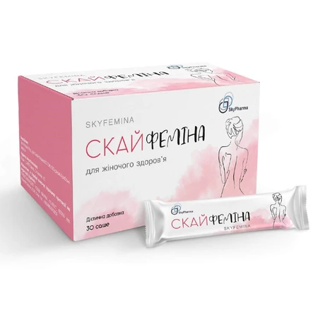 Скайфемина порошок для женского здоровья в саше №30: цены и характеристики