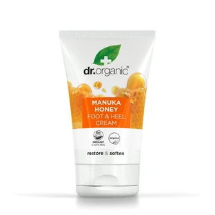 Крем для ніг та п'ят Dr.Organic з медом Манука 125 мл 