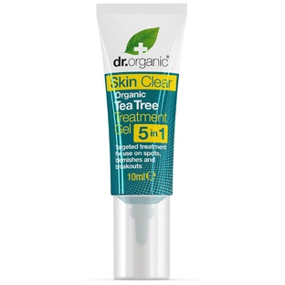 Гель для лица от недостатков и воспалений Dr.Organic Skin Clear 5 в 1 10 мл