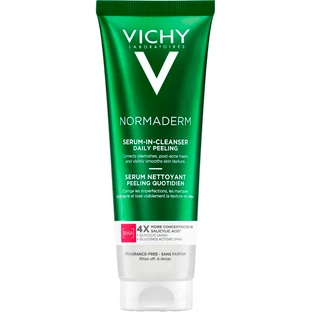 Гель-сироватка для вмивання Vichy Normaderm очищувальна з ефектом пілінгу для проблемної шкіри, 125 мл