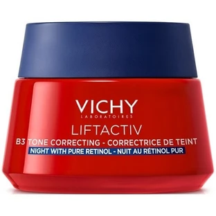 Крем Vichy Liftactiv В3, нічний антивіковий для корекції пігментних плям з ретинолом, 50 мл