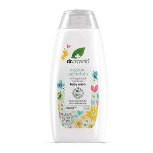 Гель для тіла Dr.Organic очищуючий з екстрактом календули без аромату дитячий 250 мл