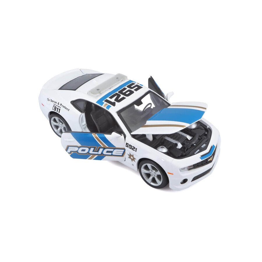 Машинка игрушечная Maisto 31208 Шевроле Camaro Police white масштаб 1:24: цены и характеристики
