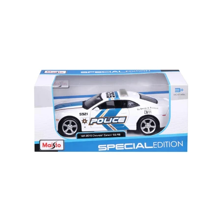 Машинка іграшкова Maisto 31208 Chevrolet Camaro Police white масштаб 1:24: ціни та характеристики
