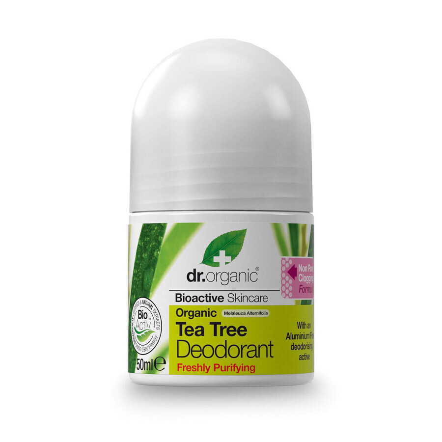 Дезодорант Dr.Organic з екстрактом чайного дерева 50 мл: ціни та характеристики