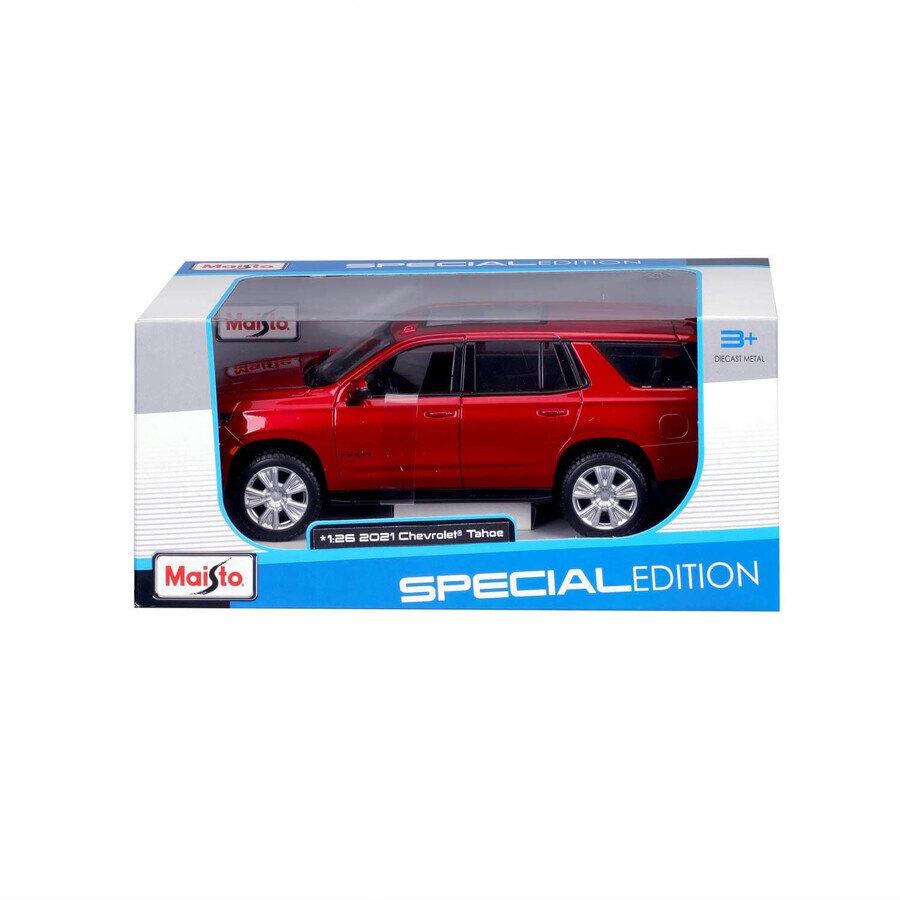 Машинка іграшкова Maisto 31533 Chevy Tahoe red масштаб 1:24: ціни та характеристики