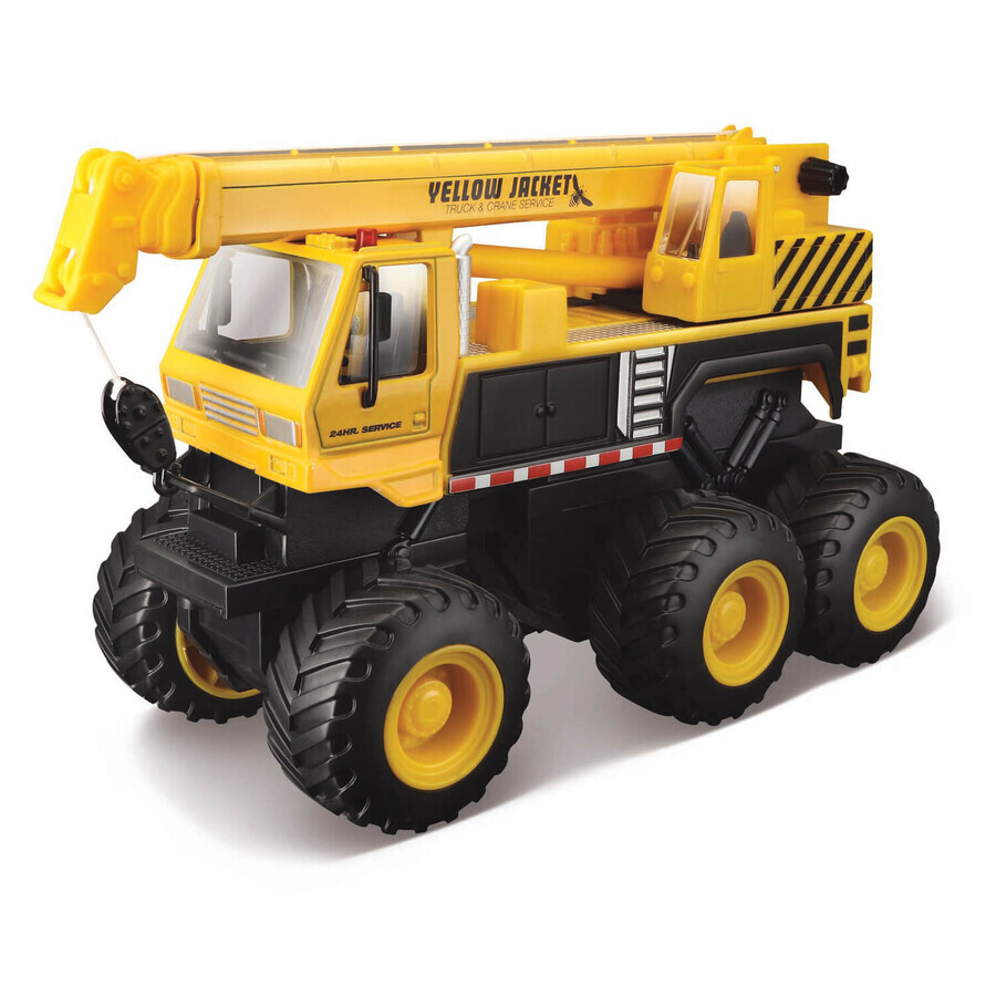 Машинка игрушечная Maisto 21191 Builder Zone Quarry Monsters в ассортименте: цены и характеристики