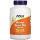 Олія насіння конопель 1000 мг Hemp Seed Oil Now Foods, 120 желатинових капсул