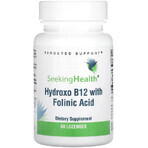 Вітамін B12 та Фолієва кислота Hydroxo B12 With Folinic Acid Seeking Health, 60 жувальних таблеток: ціни та характеристики
