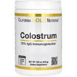 Молозиво концентрированное в порошке, 1000 мг, Colostrum, California Gold Nutrition, 200 гр