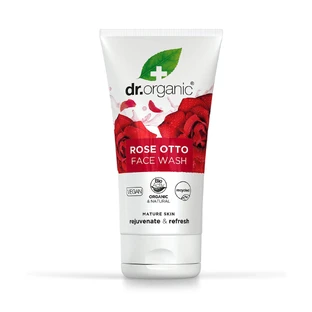 Гель для обличчя Dr.Organic з олією троянди Отто очищуючий 150 мл