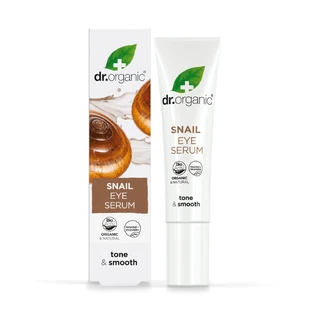 Сыворотка для кожи вокруг глаз Dr.Organic с муцином улитки 15 мл