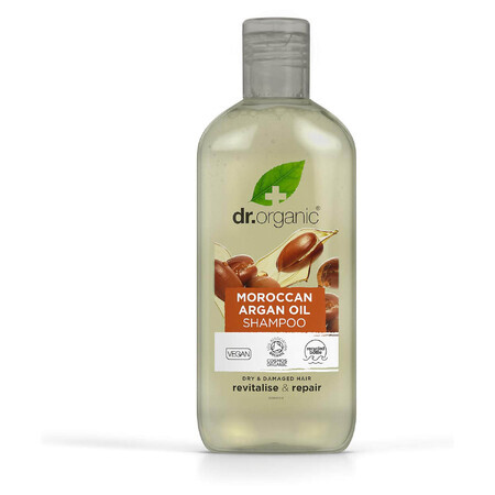 Шампунь для волосся Dr.Organic для пошкодженого та сухого волосся з мароканською аргановою олією 265 мл