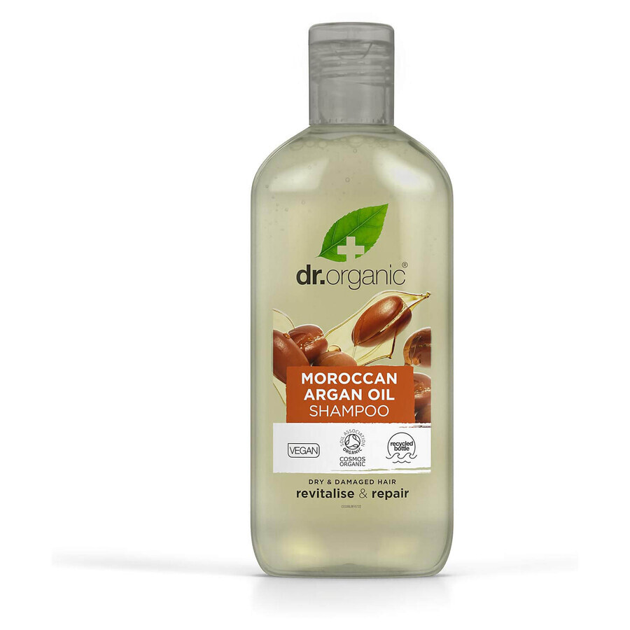 Шампунь для волос Dr.Organic для поврежденных и сухих волос с марокканским аргановым маслом 265 мл: цены и характеристики
