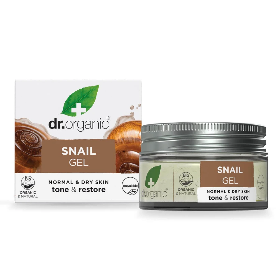 Гель для лица и тела Dr.Organic с муцином улитки 50 мл: цены и характеристики