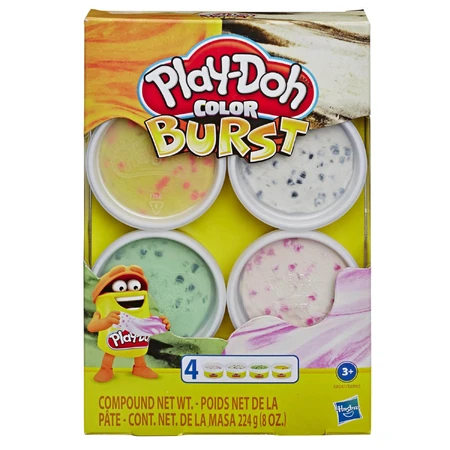 Набор пластилина детского Play-Doh Взрыв цвета в баночках 4 шт Е6966: цены и характеристики