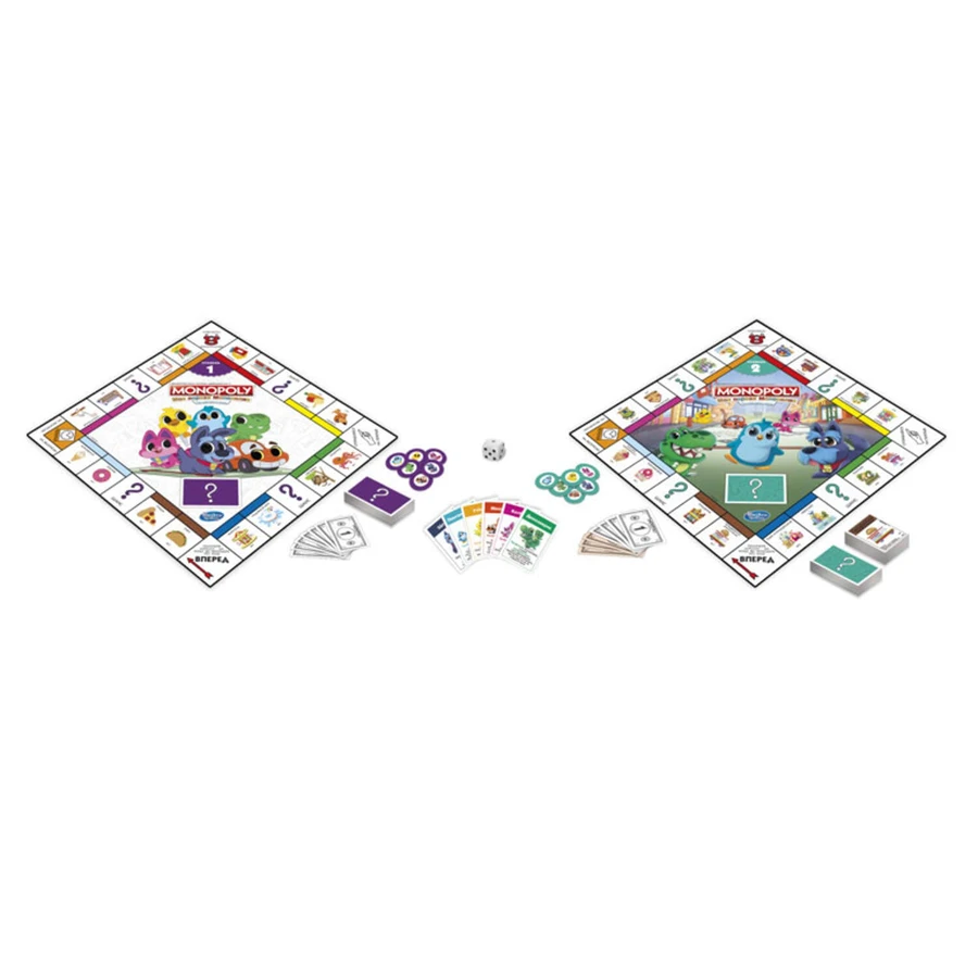 Игра настольная Hasbro Моя первая монополия F4436 : цены и характеристики