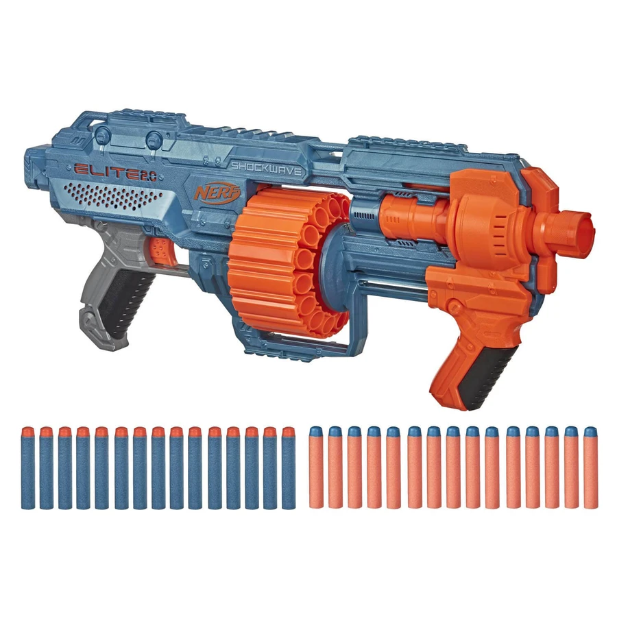 Бластер іграшковий Hasbro E9527 Nerf Elite 2.0 Shockwave: ціни та характеристики