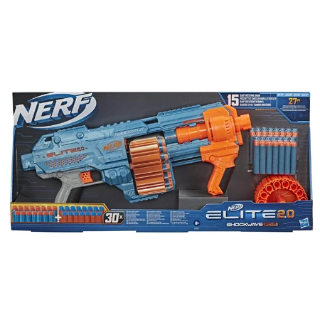 Бластер іграшковий Hasbro E9527 Nerf Elite 2.0 Shockwave: ціни та характеристики