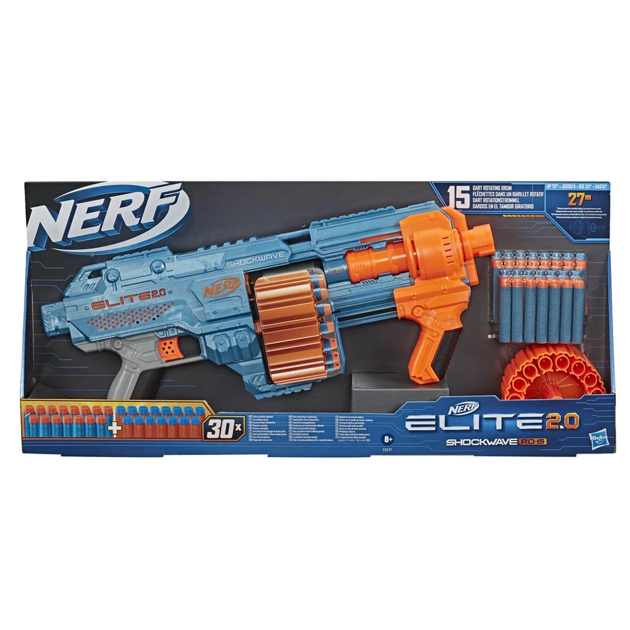 Бластер іграшковий Hasbro E9527 Nerf Elite 2.0 Shockwave: ціни та характеристики