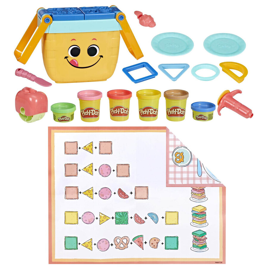 Набір для творчості із пластиліном Hasbro Play-Doh Пікнік (F6916): ціни та характеристики