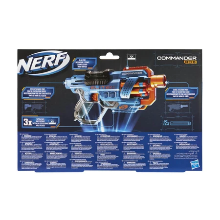 Бластер игрушечный Hasbro Nerf Elite 2.0 Commander E9485: цены и характеристики