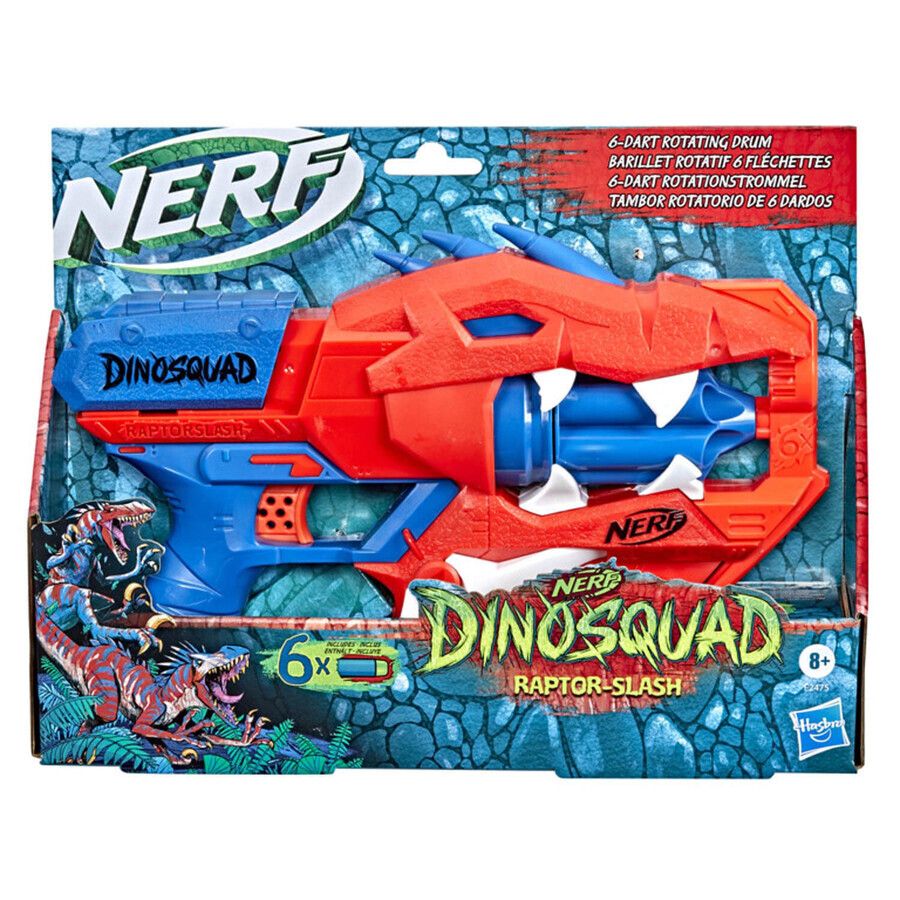 Бластер игрушечный Hasbro F2475 Nerf DinoSquad Raptor-Slash: цены и характеристики