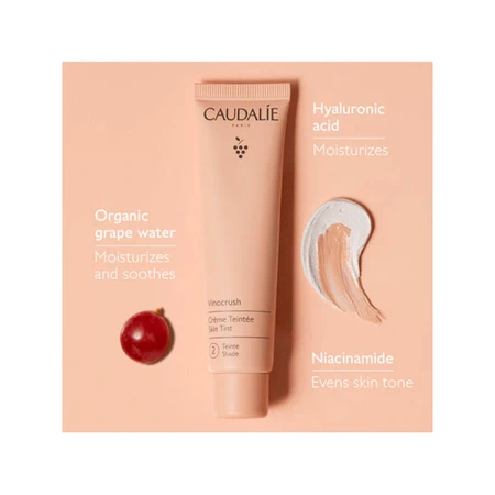 Флюид тональный для лица Caudalie Vinocrush Skin Tint оттенок 2, 30 мл: цены и характеристики