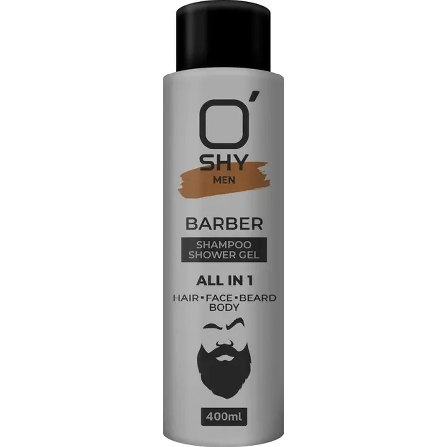 Шампунь-гель для душу O'Shy Men All in 1 Barber 400 мл: ціни та характеристики