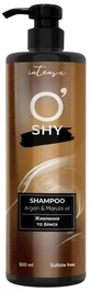 Шампунь O'Shy Intense Argan & Marula oil, Питание и Блеск 500 мл