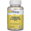 Solaray Холин и инозитол, Choline & Inositol, 250 мг, 100 капсул