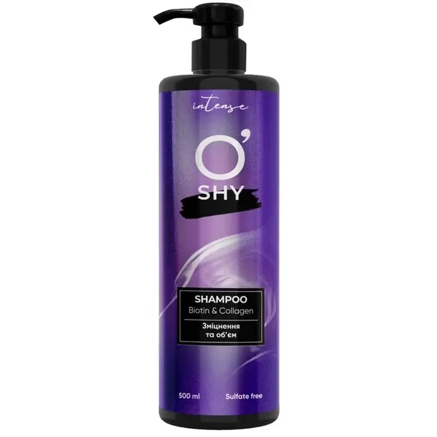Шампунь O'Shy Intense Biotin & collagen, Укрепление и объем 500 мл: цены и характеристики
