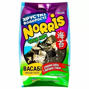 Чипсы Norris нори с васаби 25г