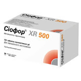 Сиофор XR 500 таблетки прол./д. по 500 мг №120