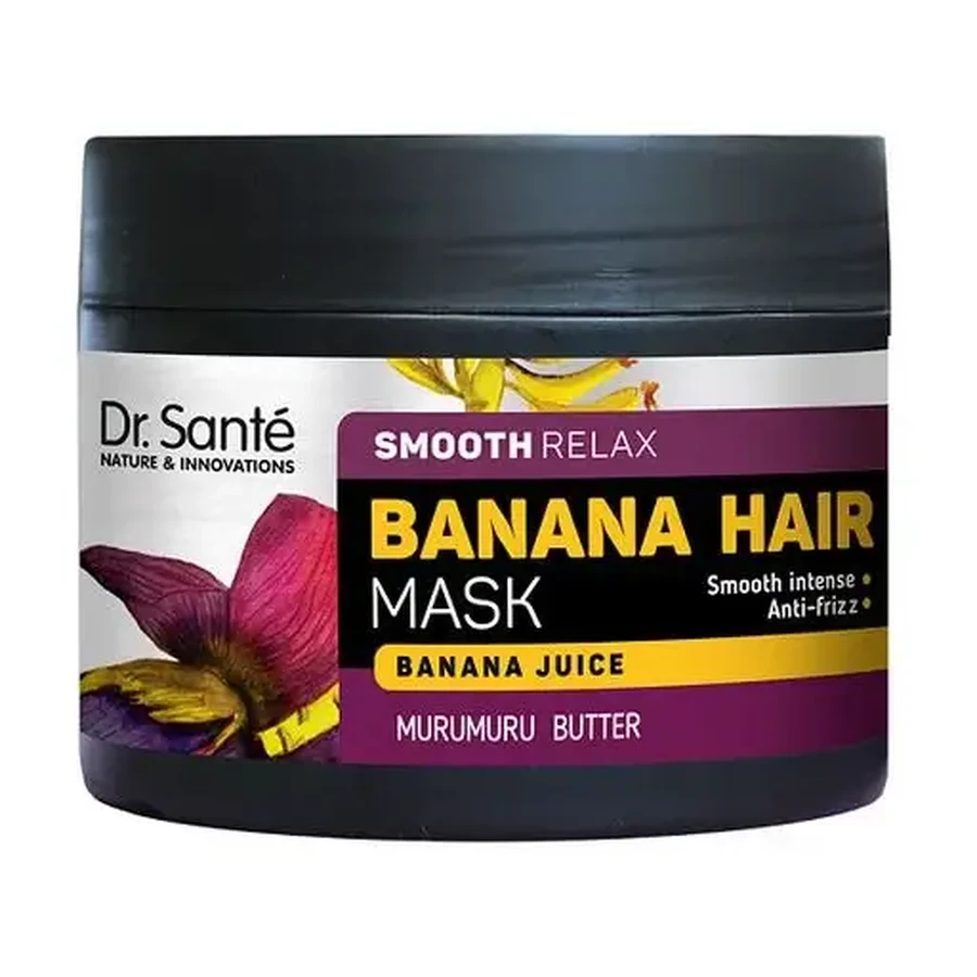 Маска для волосся Dr. Sante Banana Hair Smooth Relax Mask, 300 мл: ціни та характеристики
