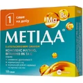 Метіда з апельсиновим смаком в саше по 6 г 10 шт 