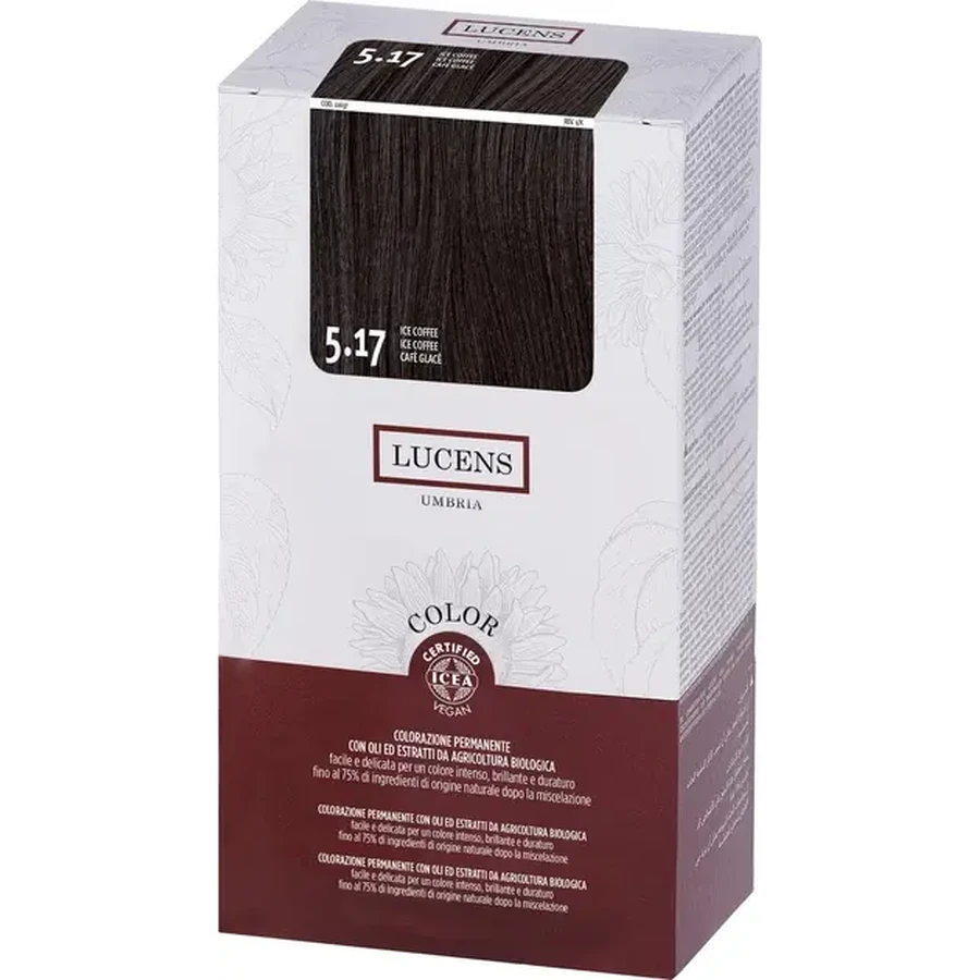 Безаміачна фарба для волосся Lucens Color 5.17 Холодна кава: ціни та характеристики