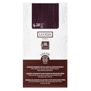 Безаммиачная краска для волос Lucens Color 4.20, Слива