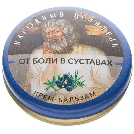 Крем-бальзам Народный Целитель от боли в суставах, с маслом можжевельника, 10 г: цены и характеристики