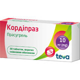 Кордіпраз таблетки, в/плів. обол. по 10 мг №30 (10х3)