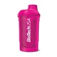 Шейкер пластиковий Biotechusa Wave Magic Magenta для приготування та зберігання коктейлів 600 мл