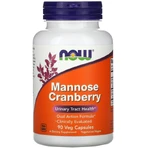 Манноза Журавлина, Mannose Cranberry, Now Foods, 90 вегетаріанських капсул: ціни та характеристики