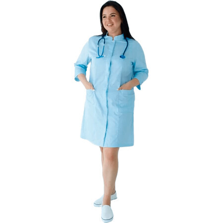 Халат медичний Сакура колір лазурний жіночий розмір 60