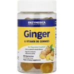 Имбирь с витамином В6, вкус лимона и имбиря, Enzymedica, 60 жевательных конфет: цены и характеристики